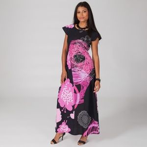 Cap Sleeve Maxi Dress SZ S/M